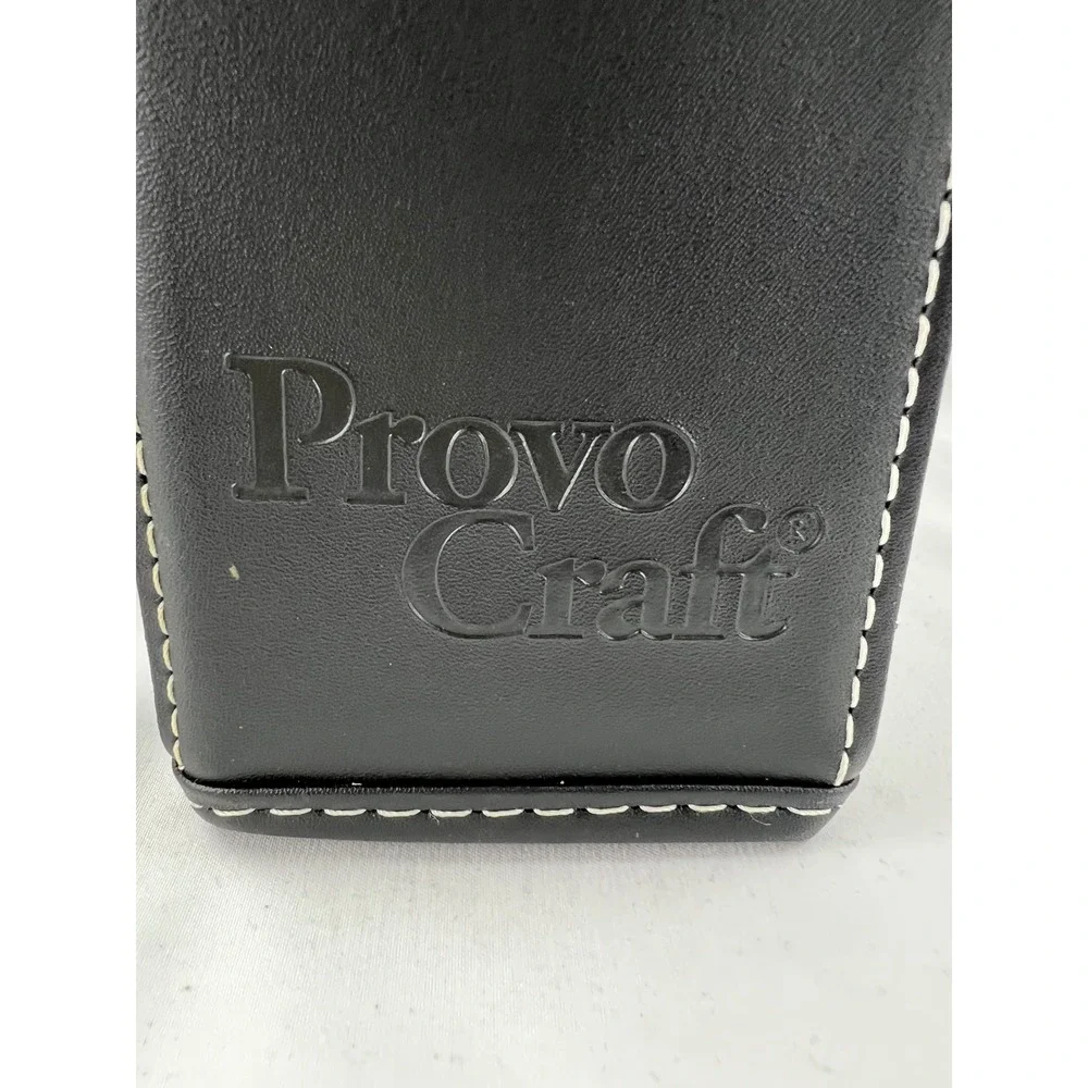 Provo Craft Scrapbook Album Handbag Styled 12x12 Raven Black 3-Ring Binder NWOT